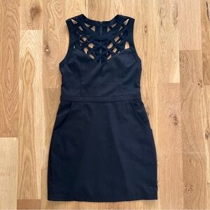 Ark & Co Black Cutout Mini Dress - Size M